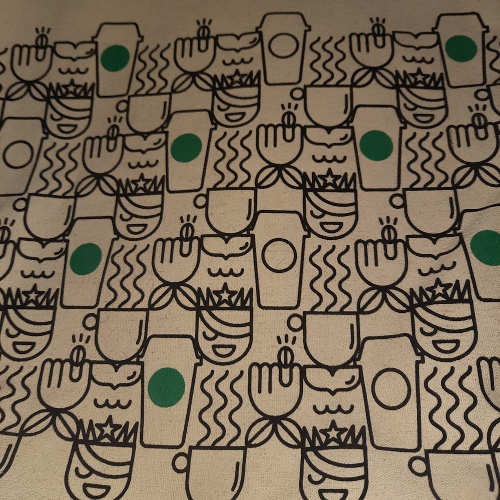 Starbucks canvas bas - Picture 3 of 3